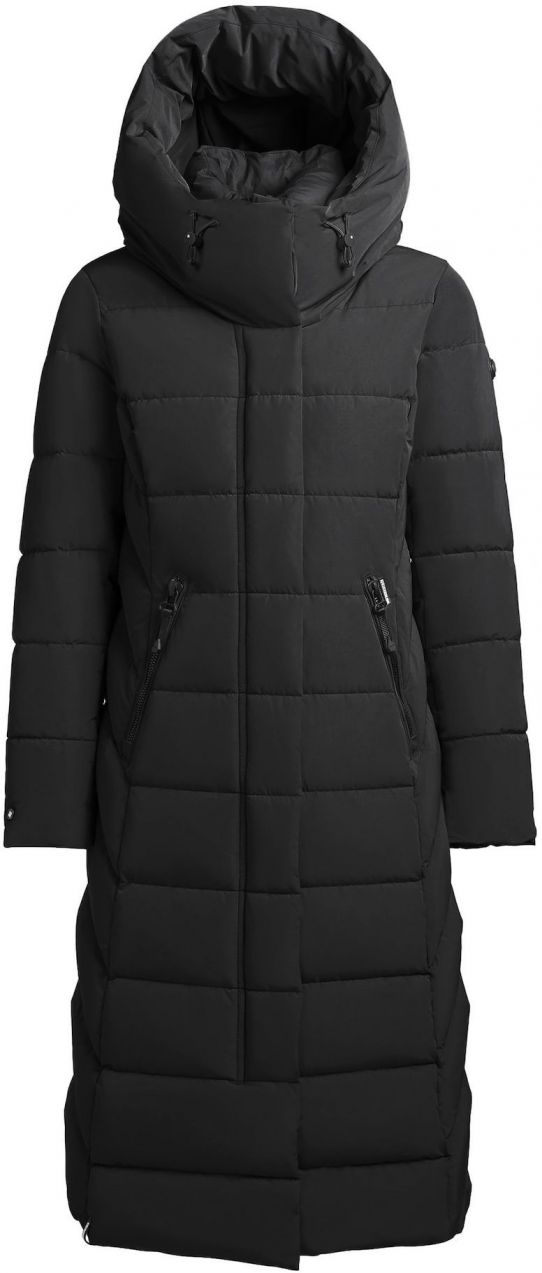 khujo Zimný kabát 'TAMKE'  čierna