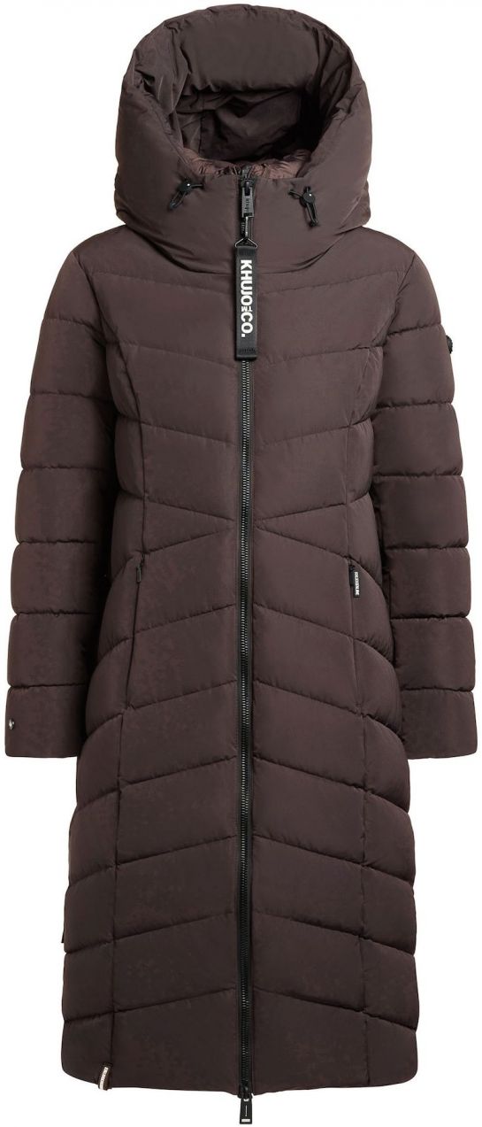 khujo Zimný kabát 'FISKA'  tmavofialová