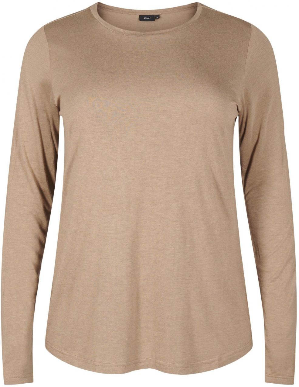 Zizzi Tričko 'Vwolia'  svetlohnedá