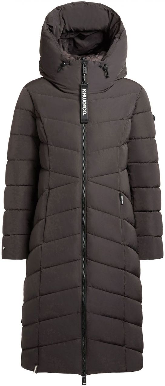 khujo Zimný kabát 'FISKA'  tmavosivá