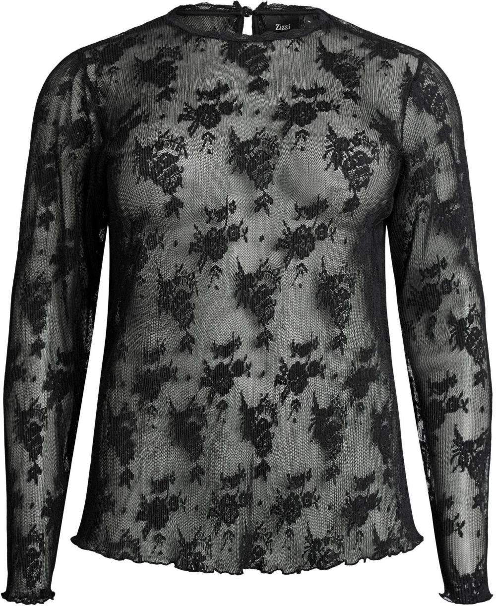 Zizzi Blúzka 'Erosa'  čierna