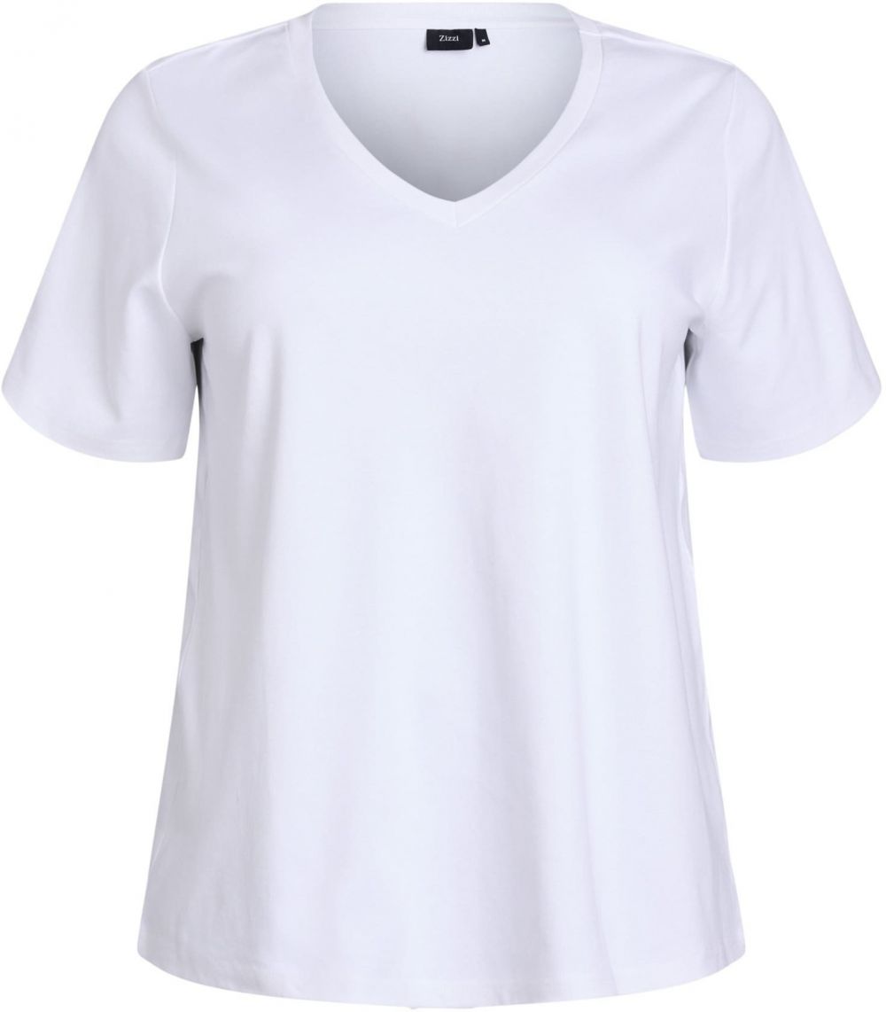 Zizzi Tričko 'Mcoster'  biela