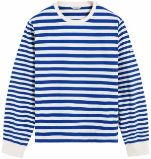 Scalpers Tričko  tmavomodrá / biela