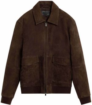 Scalpers Prechodná bunda  tmavohnedá