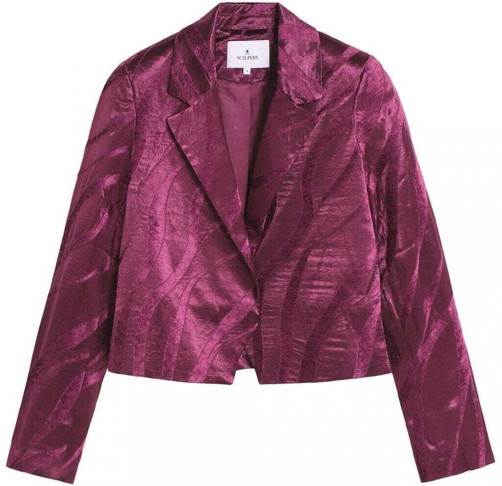 Scalpers Blejzer  purpurová / tmavoružová
