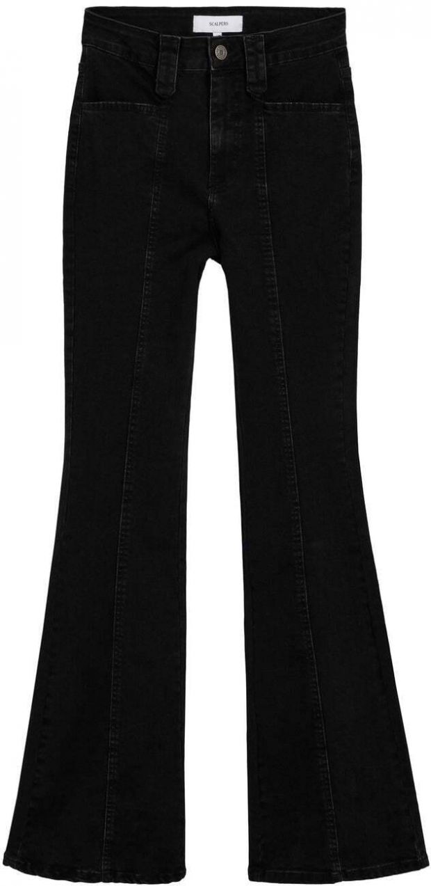 Scalpers Džínsy  čierna