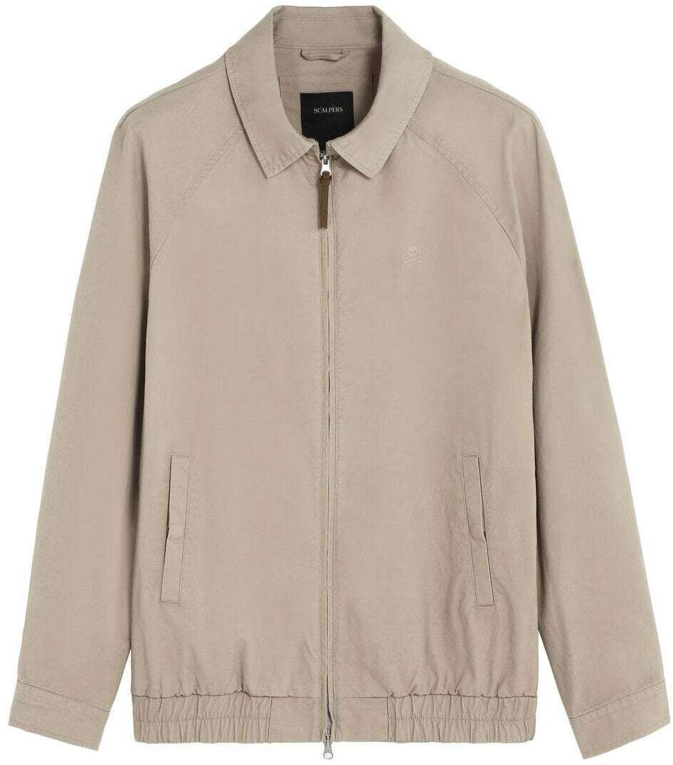 Scalpers Prechodná bunda  tmavošedá