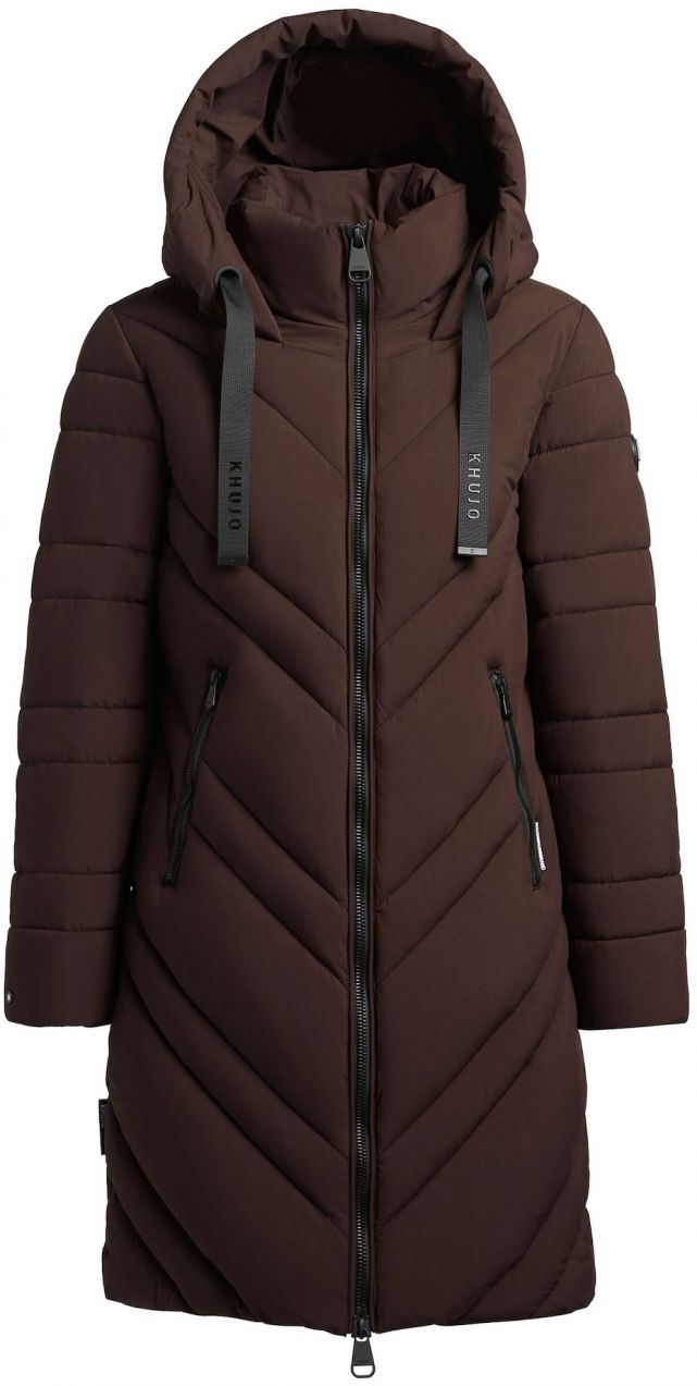 khujo Zimný kabát 'Taby'  tmavohnedá