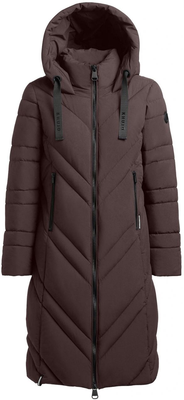 khujo Zimný kabát 'Bibb'  tmavofialová
