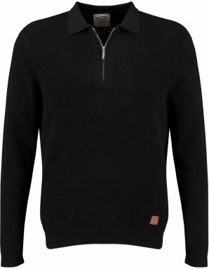 Key Largo Sveter 'Klanfield'  čierna