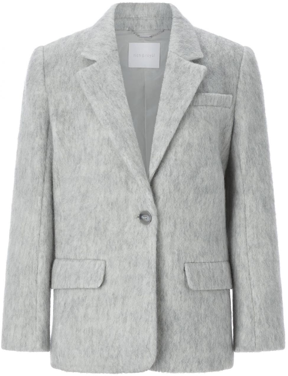 Rich & Royal Blejzer  svetlosivá