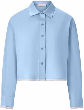 Rich & Royal Blúzka  nebesky modrá / biela