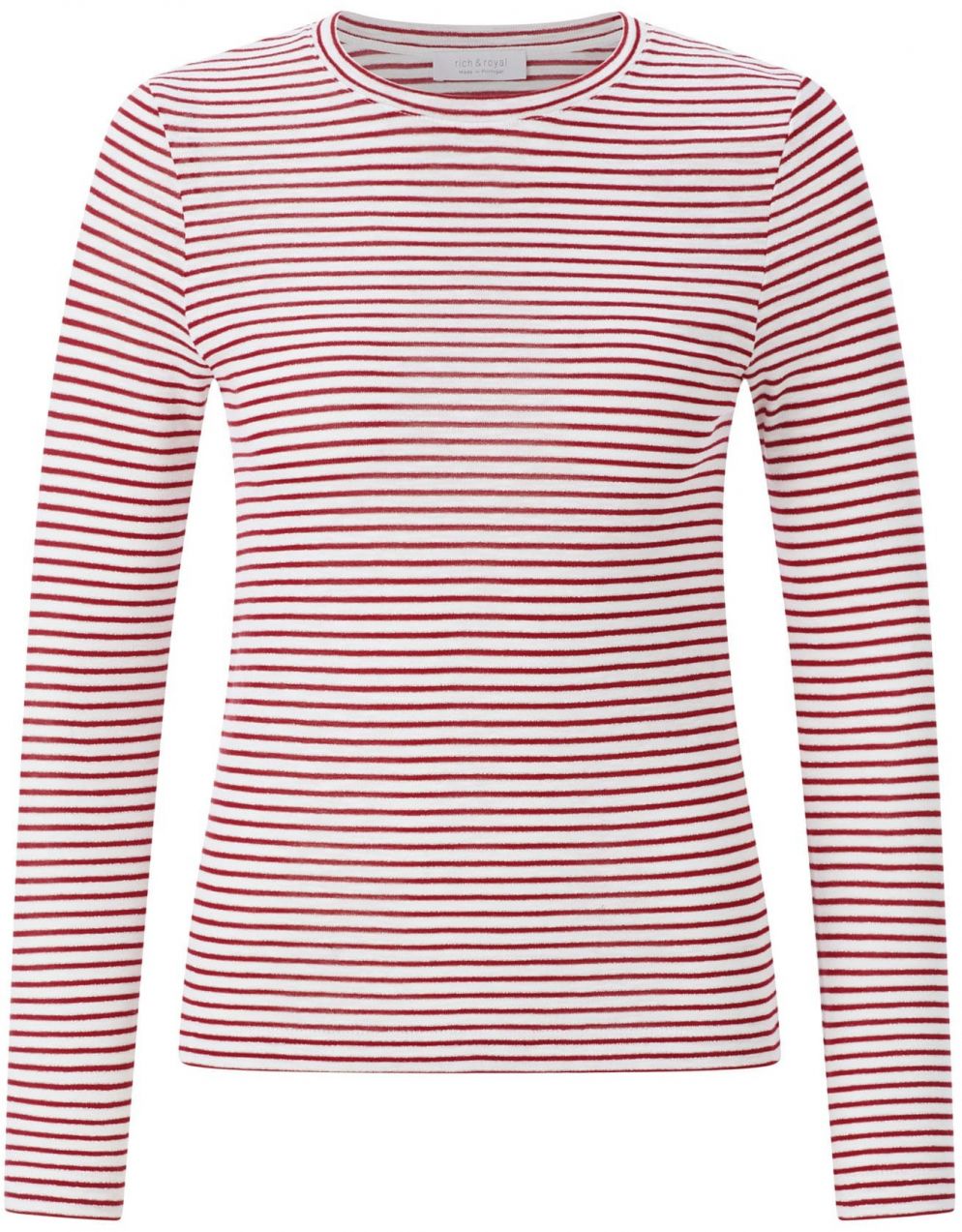 Rich & Royal Tričko  červená / biela