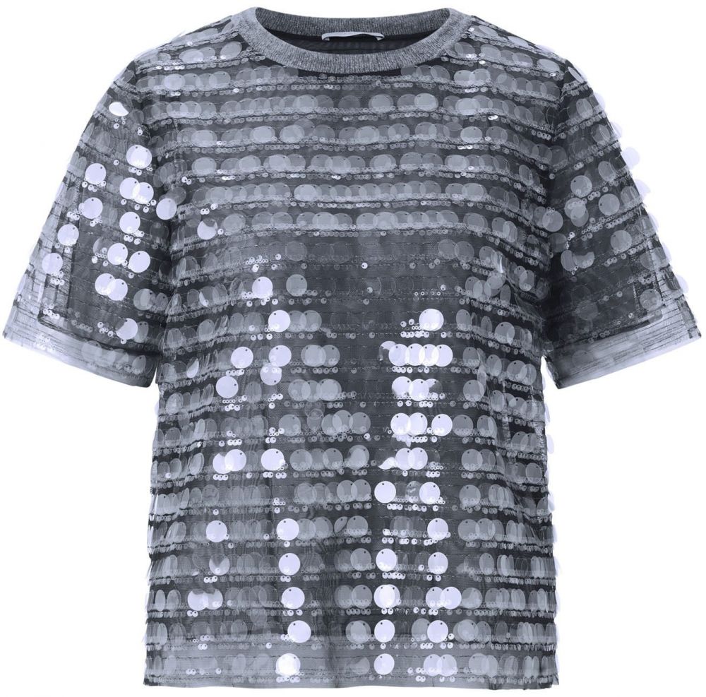 Rich & Royal Tričko  sivá / čierna