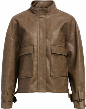 OBJECT Prechodná bunda  tmavohnedá