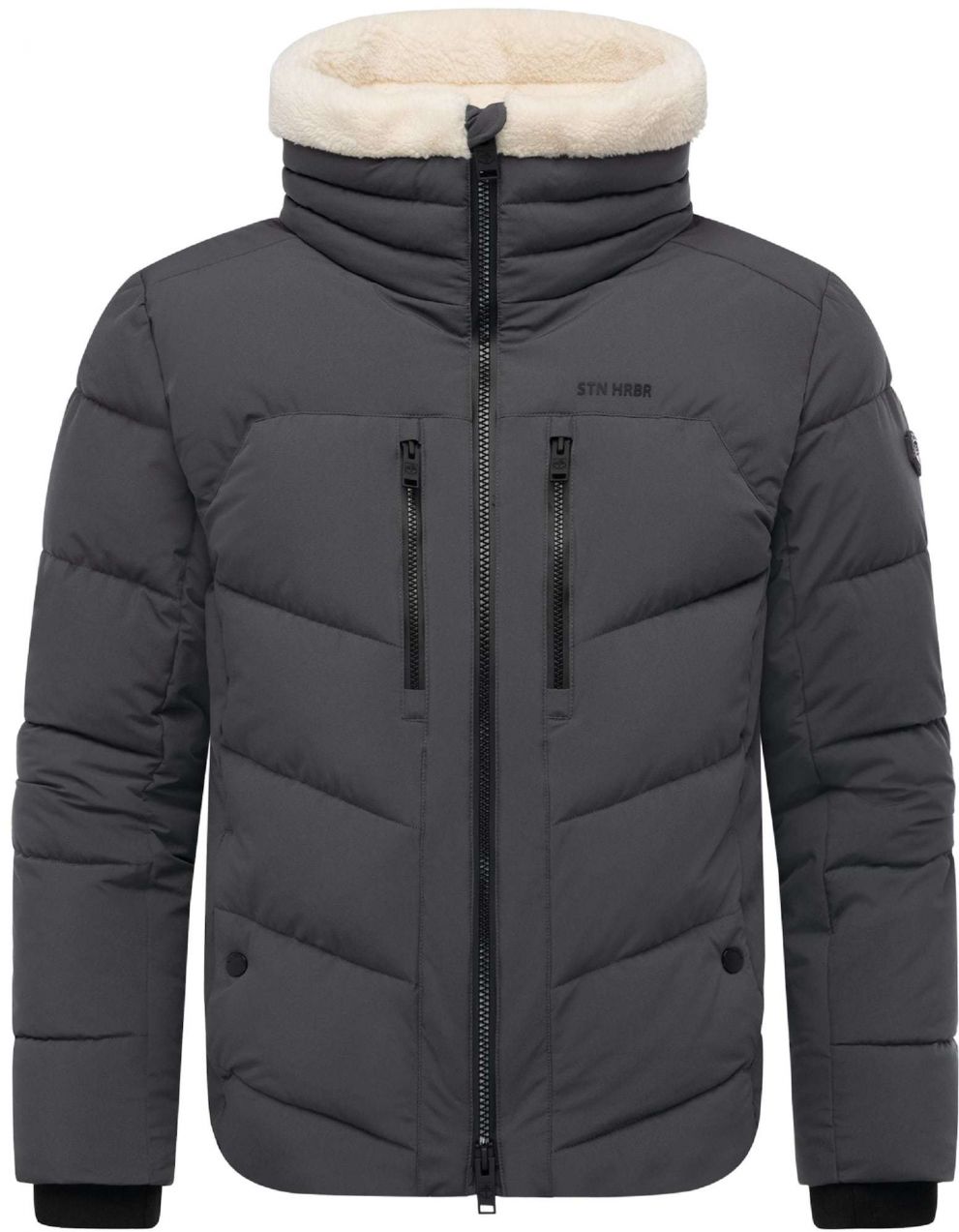 STONE HARBOUR Zimná bunda 'Ansello XX'  antracitová