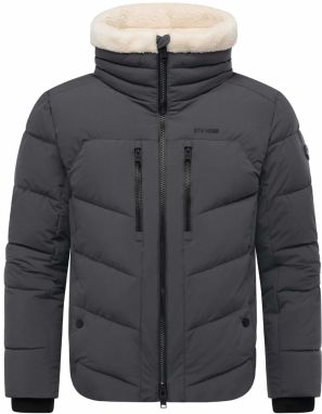 STONE HARBOUR Zimná bunda 'Ansello XX'  antracitová