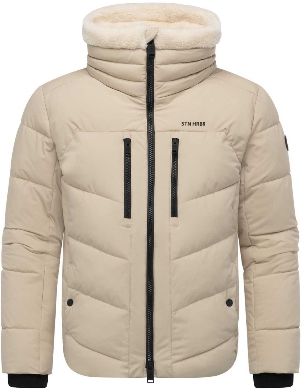 STONE HARBOUR Zimná bunda 'Ansello XX'  piesková