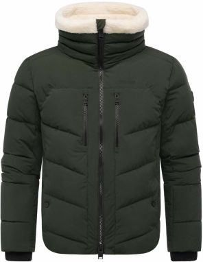 STONE HARBOUR Zimná bunda 'Ansello XX'  tmavozelená