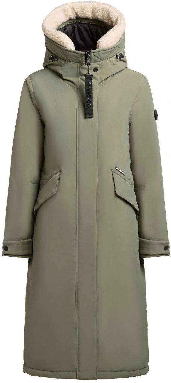 khujo Zimný kabát 'Agneta2'  olivová