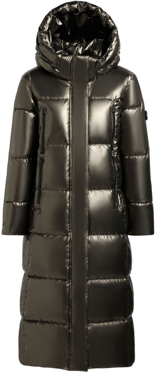 khujo Zimný kabát 'Rubina2 Shiny'  hnedá