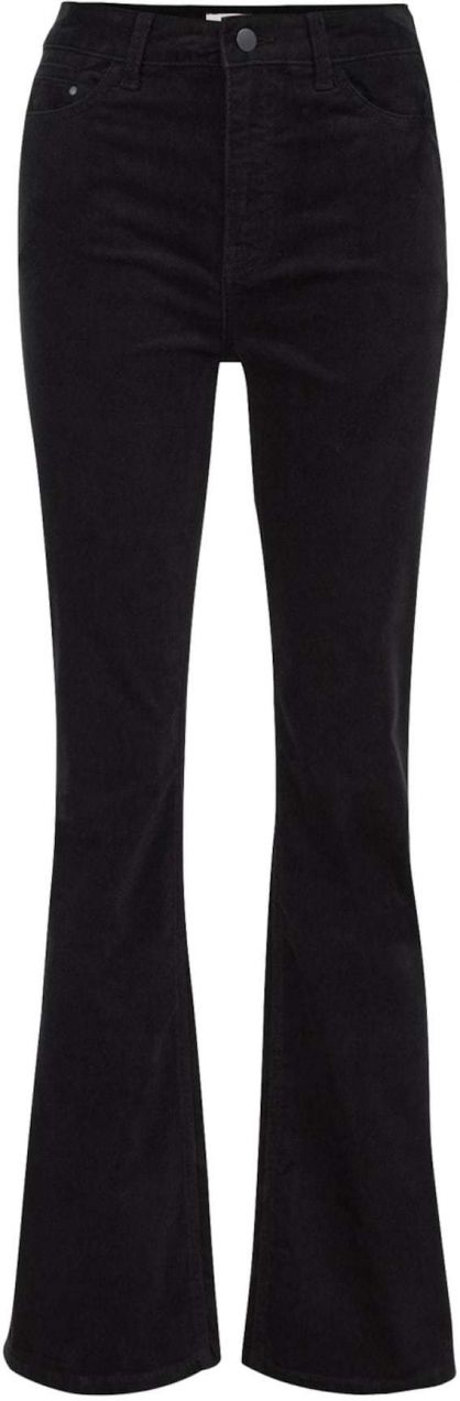 WE Fashion Nohavice  čierna