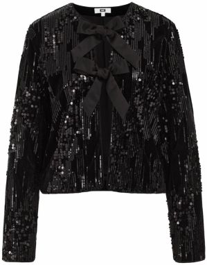 WE Fashion Blúzka  čierna