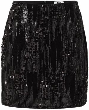 WE Fashion Sukňa  čierna