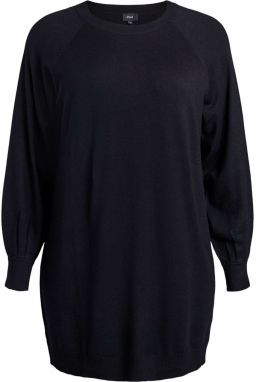 Zizzi Pletené šaty 'Caella'  čierna