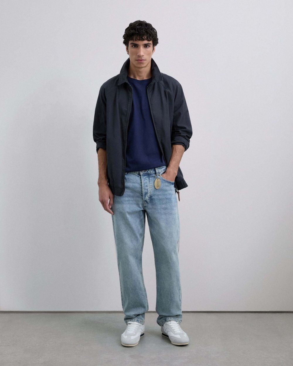 Scalpers Tričko  námornícka modrá