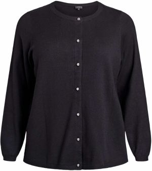 Zizzi Kardigán 'Ella'  čierna