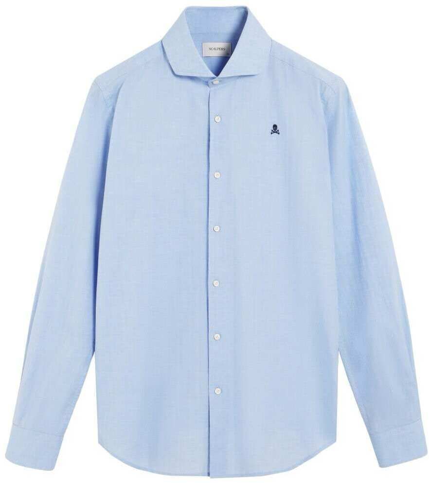 Scalpers Košeľa 'Elisee'  svetlomodrá