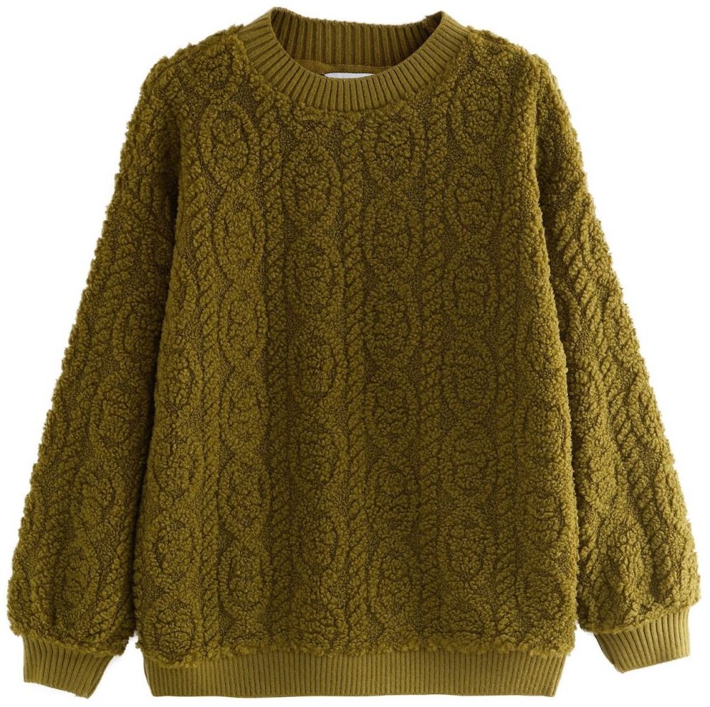 Next Mikina  olivová