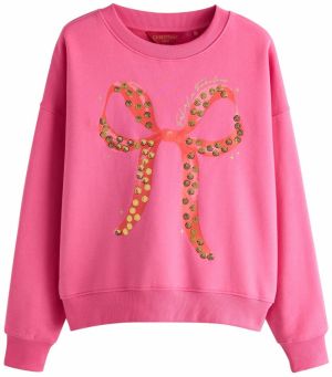 Next Mikina  zlatá / ružová / malinová