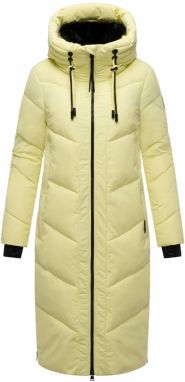MARIKOO Zimný kabát 'Nadaree XVI'  žltá / čierna