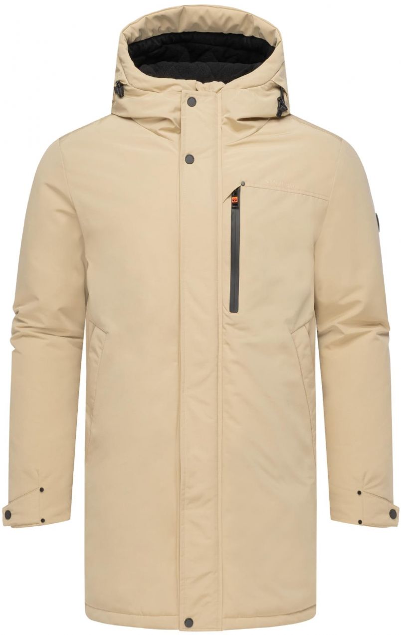 STONE HARBOUR Zimný kabát 'Phinoo XX'  piesková