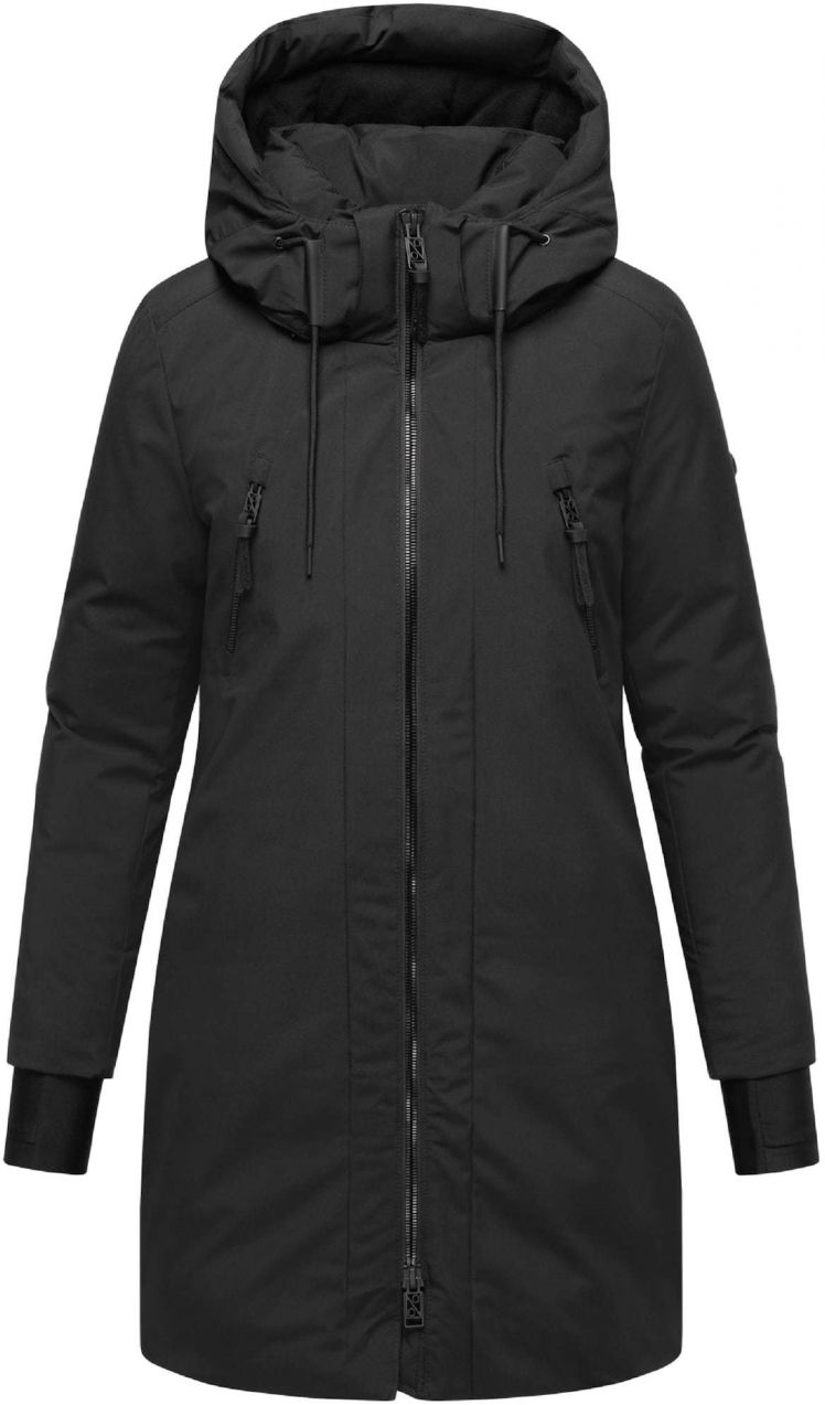 NAVAHOO Zimný kabát 'Zart 14'  čierna