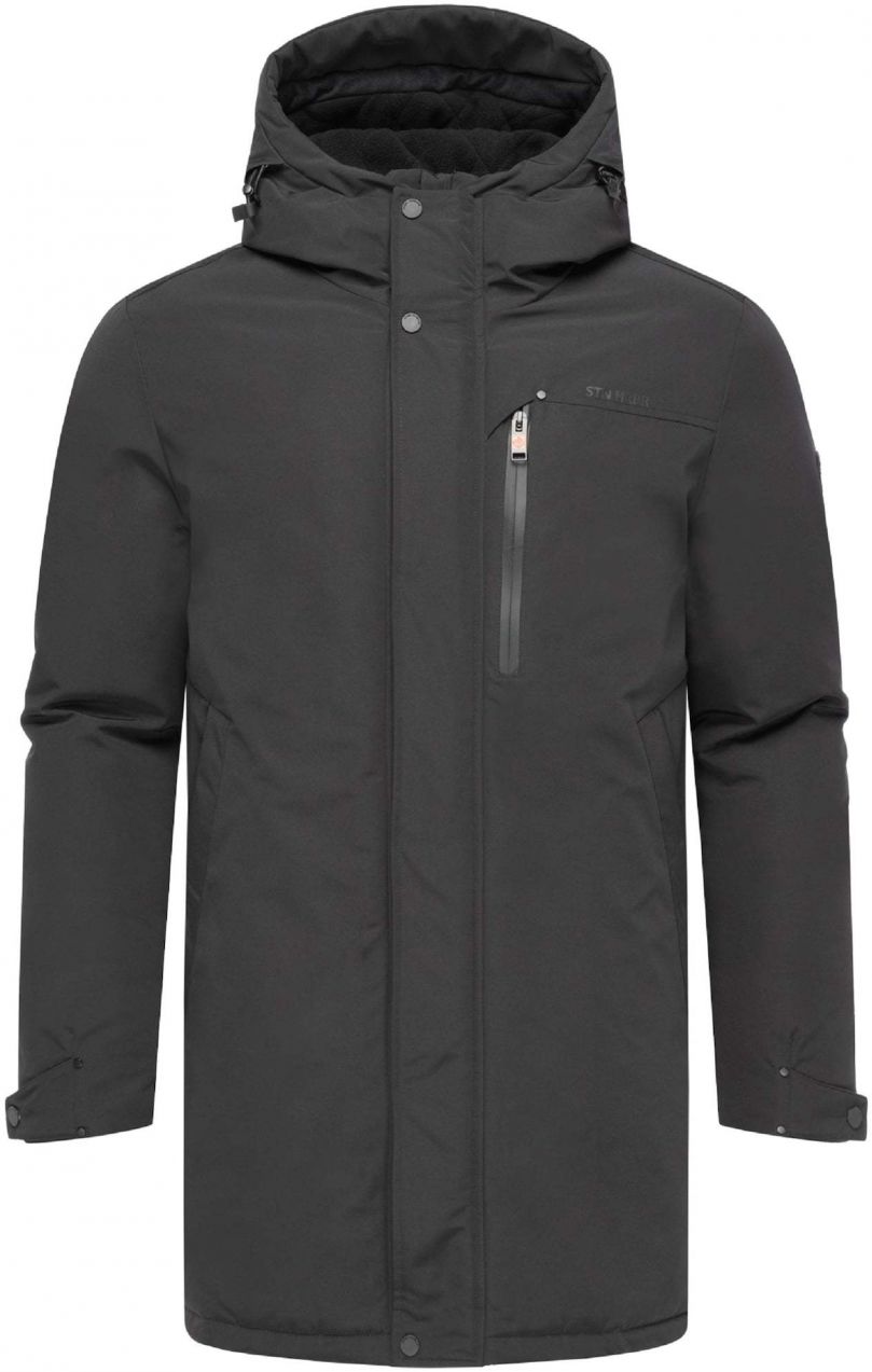 STONE HARBOUR Zimný kabát 'Phinoo XX'  čierna