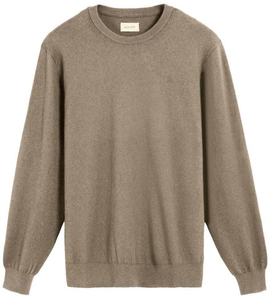 Scalpers Sveter 'Classic'  tmavošedá