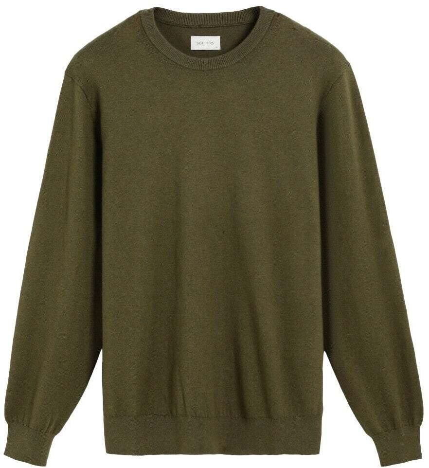 Scalpers Sveter 'Classic'  tmavozelená