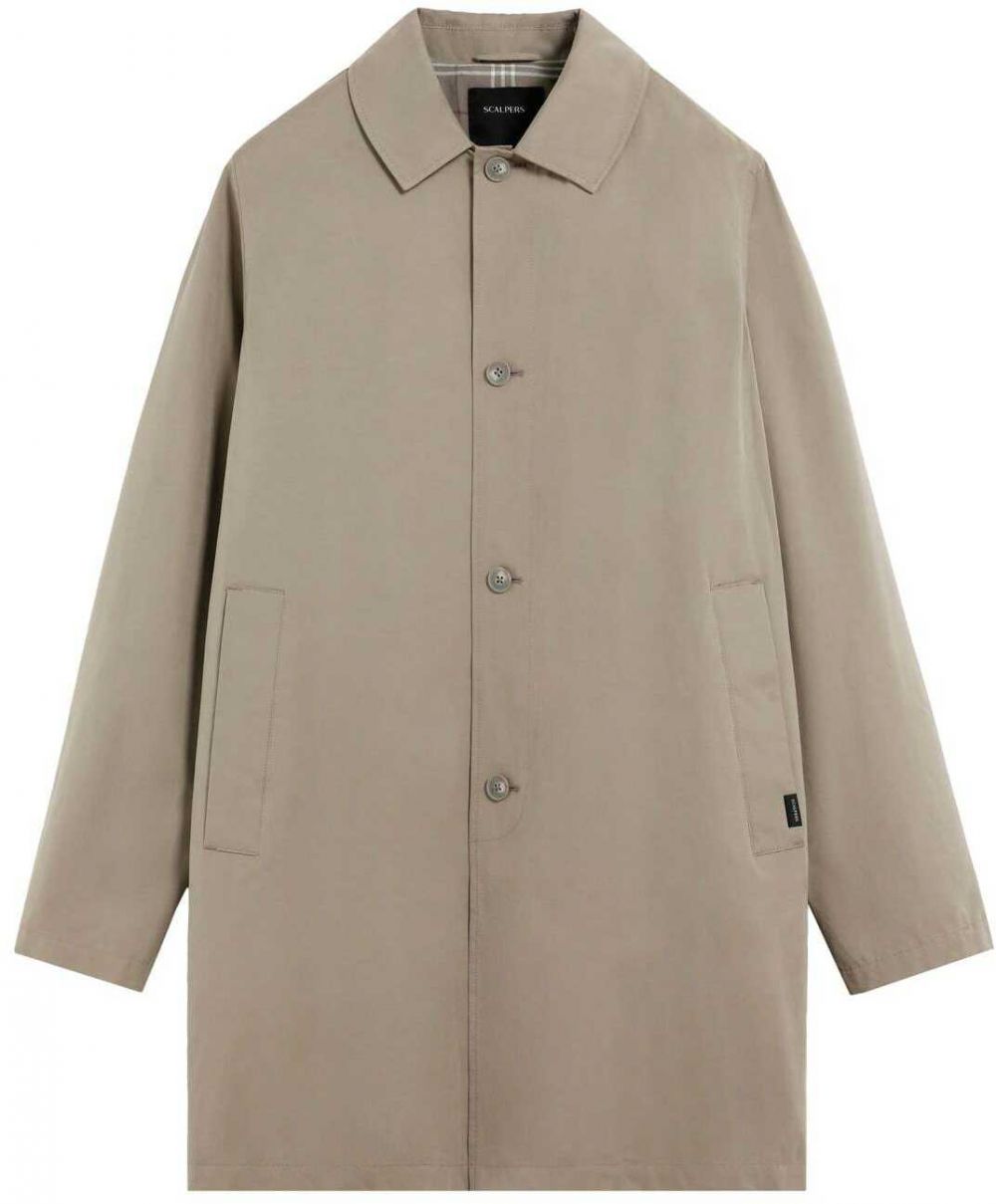 Scalpers Prechodný kabát 'Skog'  tmavošedá