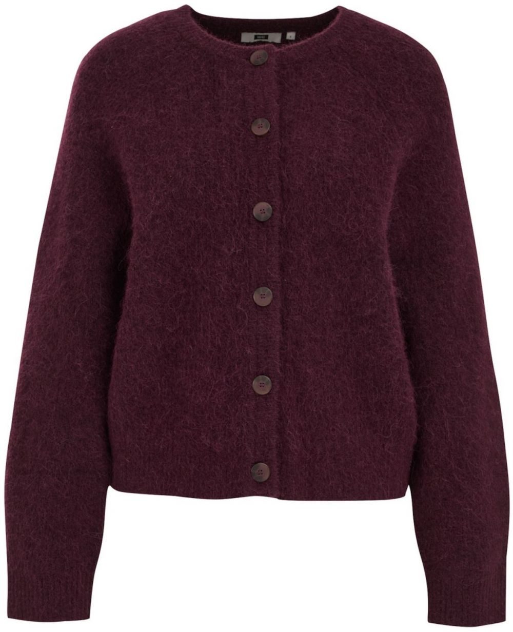 WE Fashion Kardigán  baklažánová