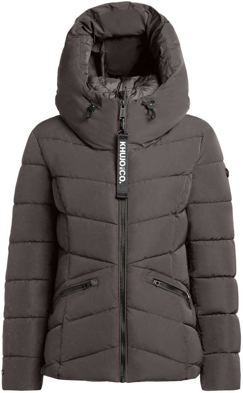 khujo Zimná bunda 'HERSCH'  tmavosivá