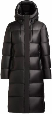 khujo Zimný kabát 'Coulin Shiny'  čierna