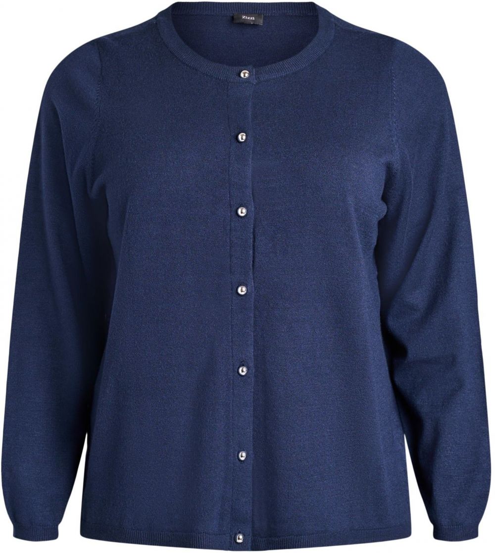 Zizzi Kardigán 'Caella'  námornícka modrá