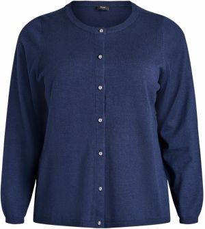 Zizzi Kardigán 'Caella'  námornícka modrá