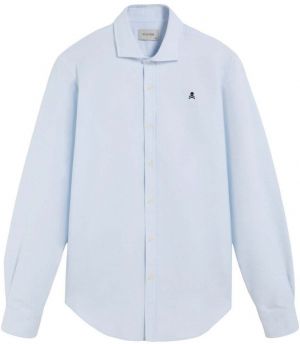 Scalpers Košeľa 'Oxford Peach'  svetlomodrá
