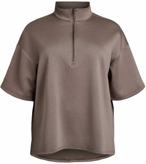 Zizzi Mikina 'Cakatalina'  hnedá