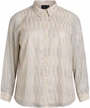 Zizzi Blúzka 'CAFANIA'  šampanské