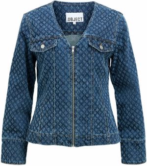 OBJECT Prechodná bunda 'Luna'  modrá denim